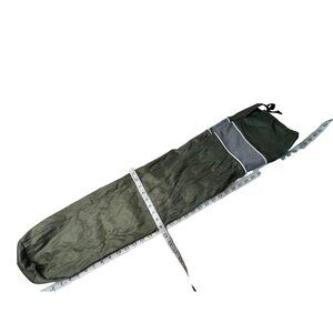Military Style Sleeping Bag Storage Cover Mesh Panel And Drawstring Closure 69G